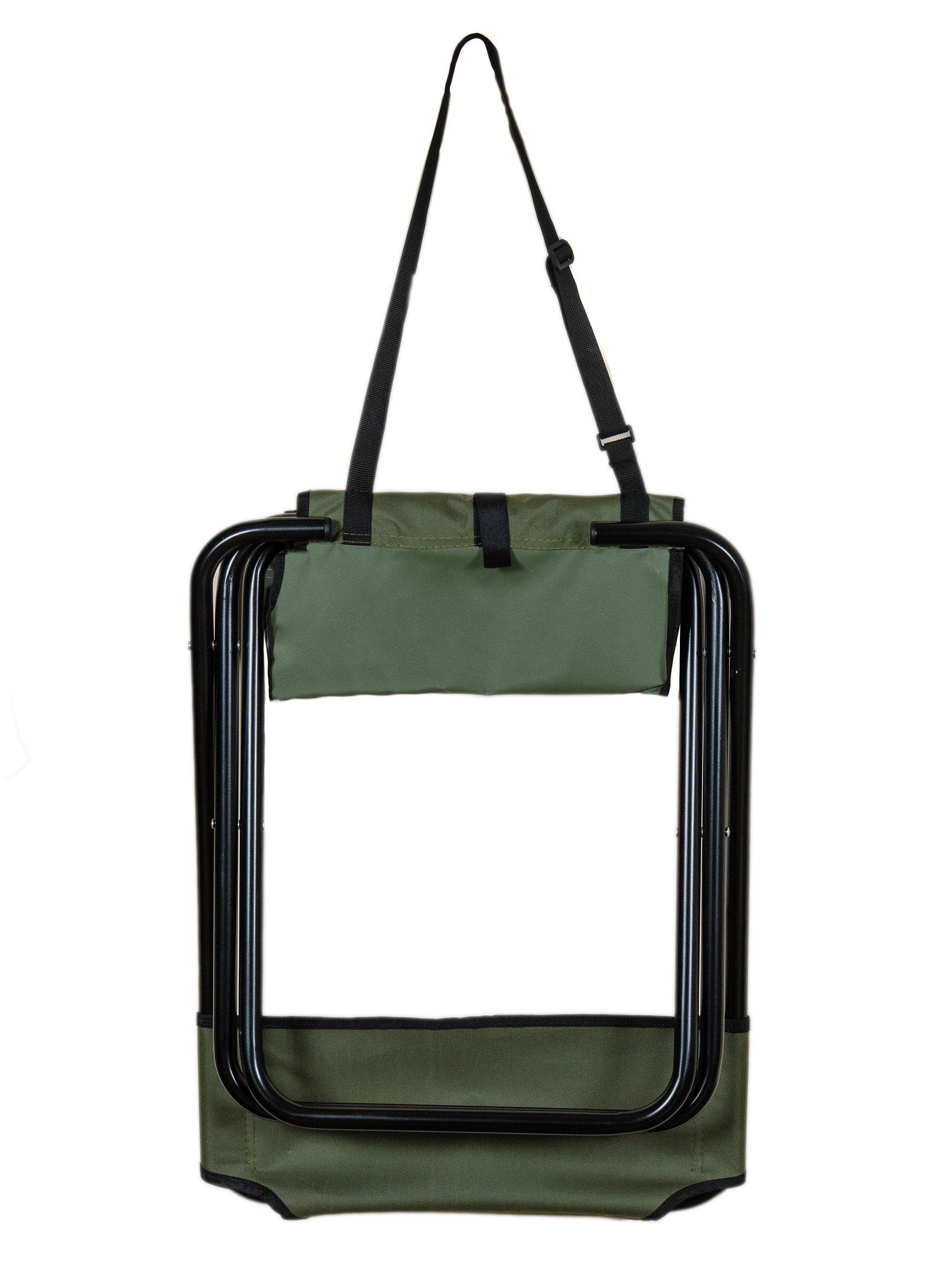 Стул туристический складной со спинкой NeRest NR-22 Хаки - фото 3