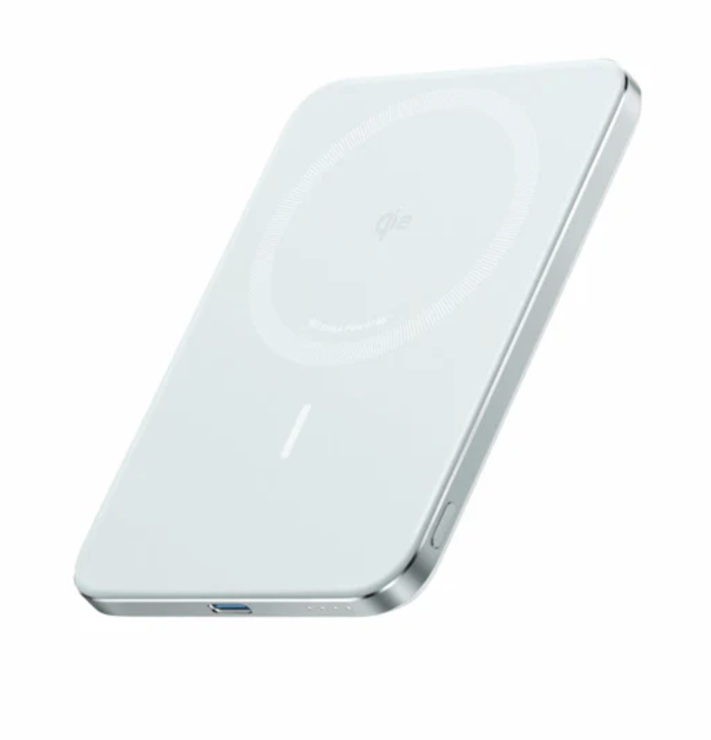 Магнитный повербанк Anker Nano Qi2 15W Ultra-Slim 5000 mAh MagSafe Battery Ultra-Fast Green