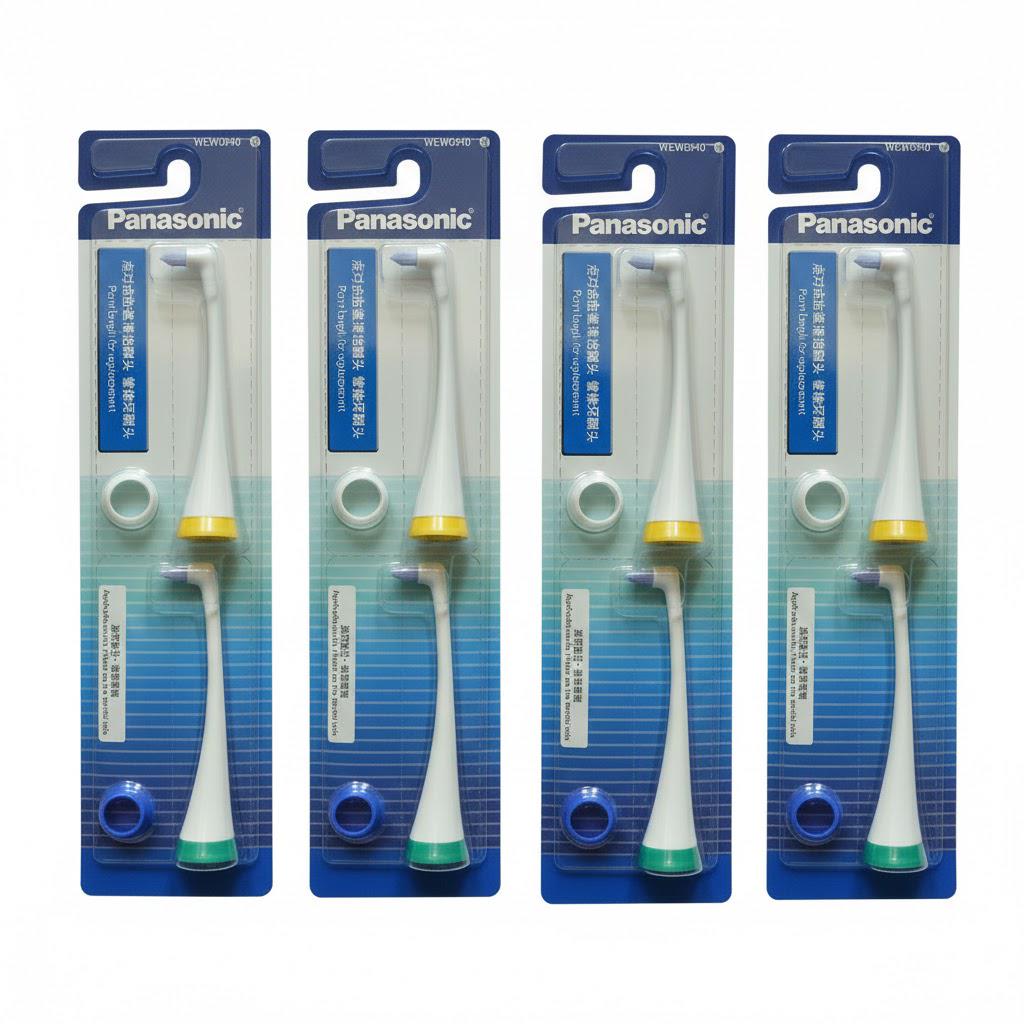 Насадки для электрической зубной щетки Panasonic EW-0940-W830-AS2 4 блистера