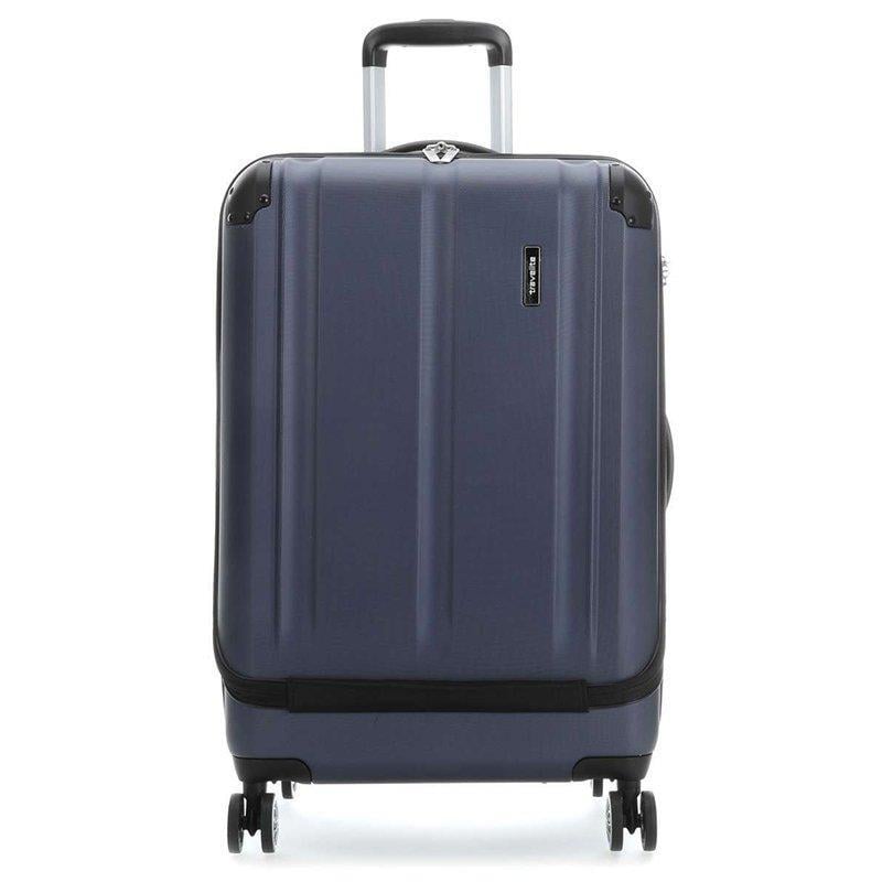 Чемодан на 4 колесах Travelite City M с карманом для ноутбука 17.3" 70 л Navy (TL073045-20)