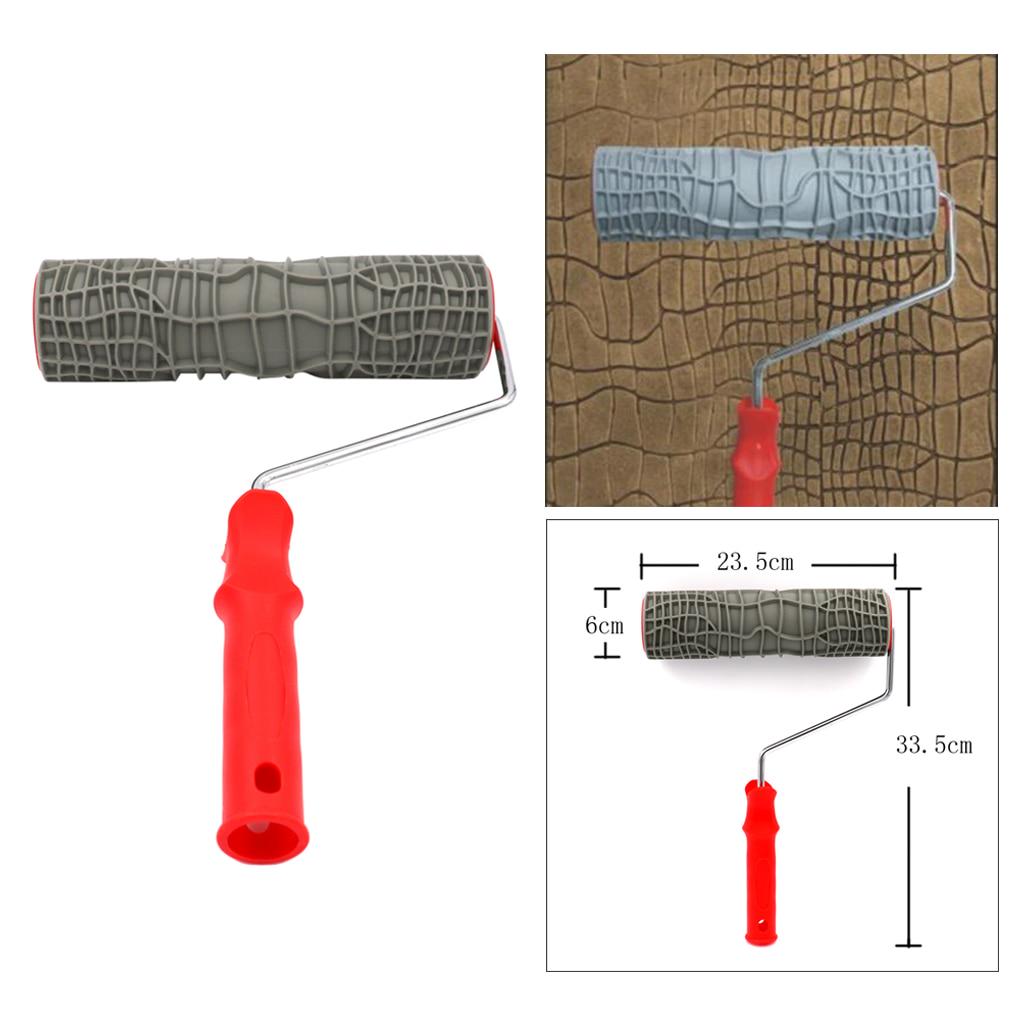 Валик структурний Шкіра крокодила гумовий 250х60 мм (722T 2246) - фото 2 Валик структурний Шкіра крокодила гумовий 250х60 мм (722T 2246) - фото 2