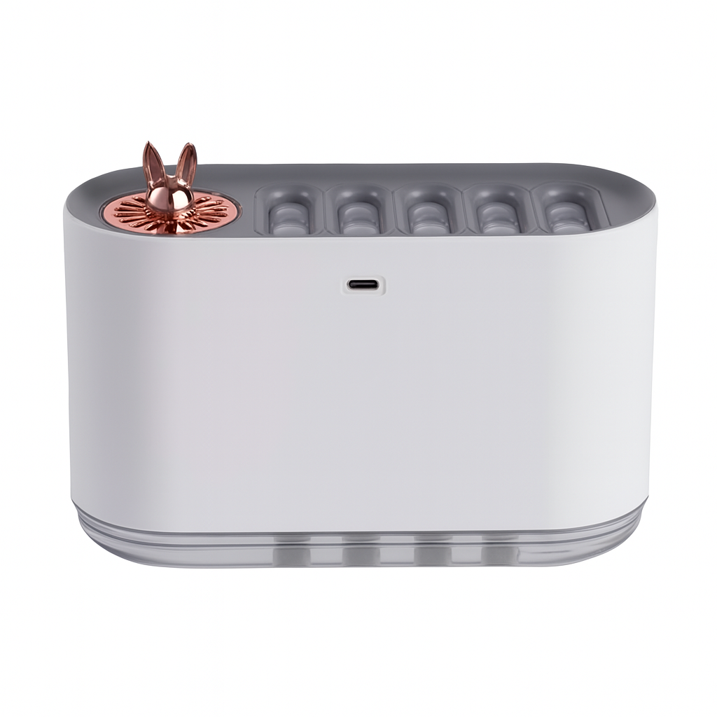 Увлажнитель воздуха Aroma Humidifie ультразвуковой с RGB подсветкой White (611938)