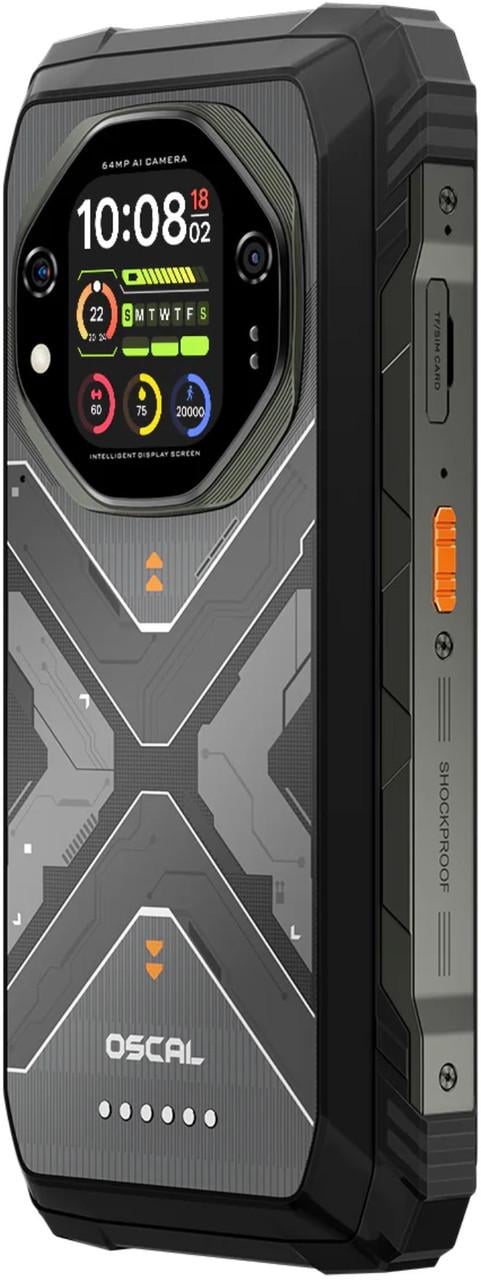 Смартфон Blackview Oscal TANK 1 5G 12/256 Гб Night Vision Global Version Black (2793641699) - фото 7