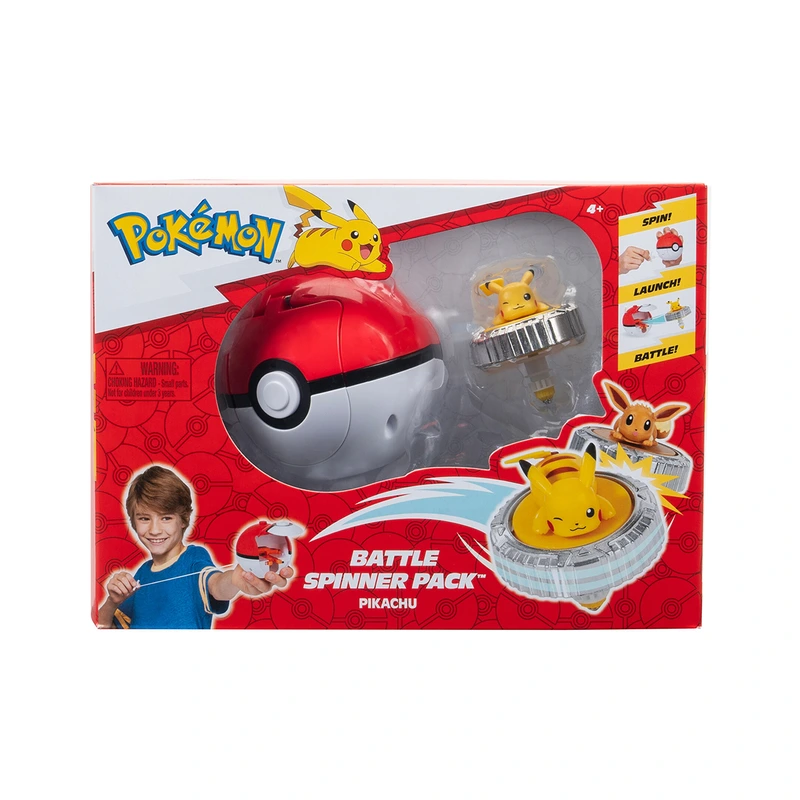 Набір ігровий POKEMON ПІКАЧУ спінер покебол