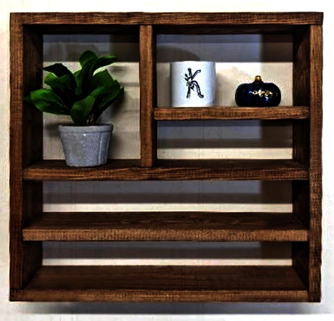 Полка для ванной из дерева Фасберг Капучино (ВНП/012009)