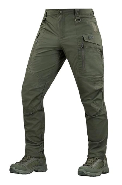 Тактические брюки M-Tac Conquistador Gen.I Flex Army Olive с местом под вставки-наколенники р. 42/32