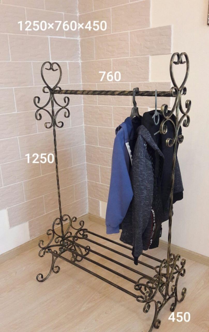 Кована підлогова вішалка для одягу (29614495) - фото 3