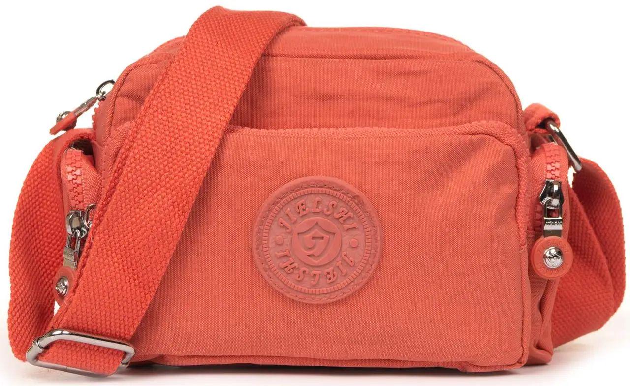 Сумка текстильна жіноча Jielshi Помаранчевий (LAN1886 orange)