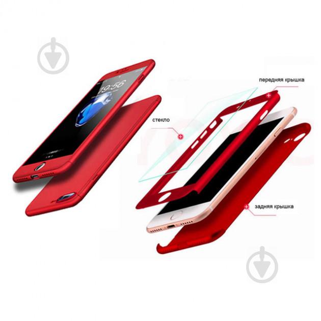 Чехол MakeF + стекло на iPhone 7 plus/8 plus Red (HbP050416) - фото 2