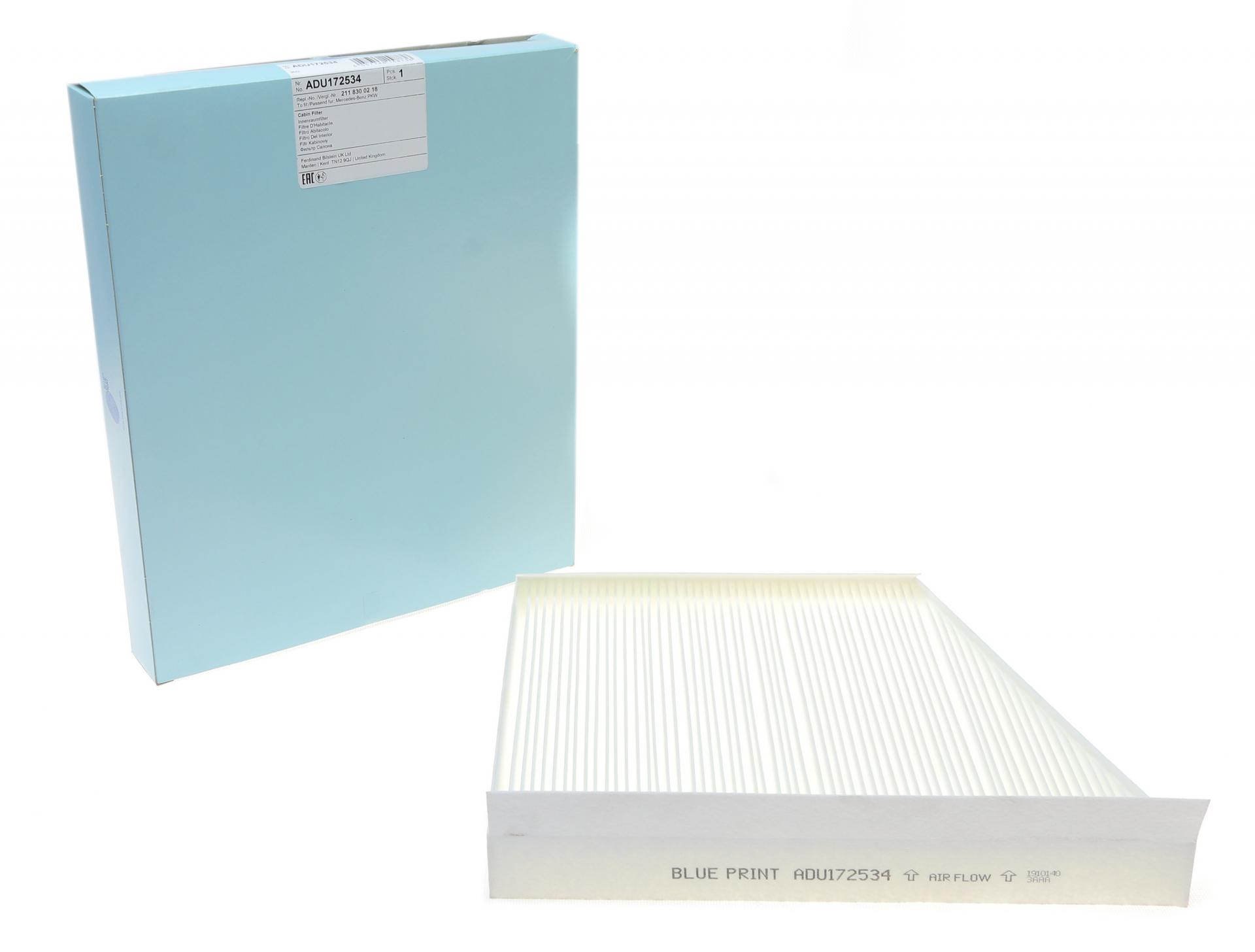 Фильтр салона BLUE PRINT для MB E-class W211 (ADU172534)