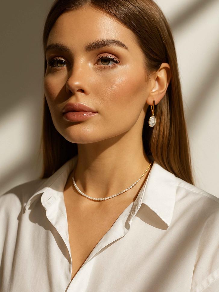 Чокер LeBijou з японського бісеру та перлів (5185)