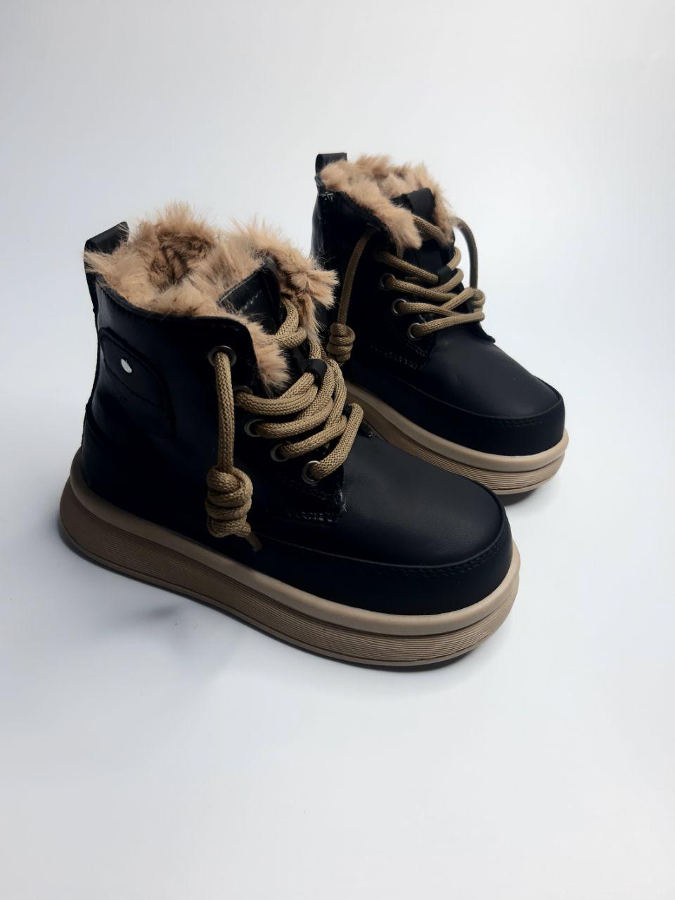 Ботинки зимние Clibee для девочки р. 29 18,4 см Черный (612-1 black)