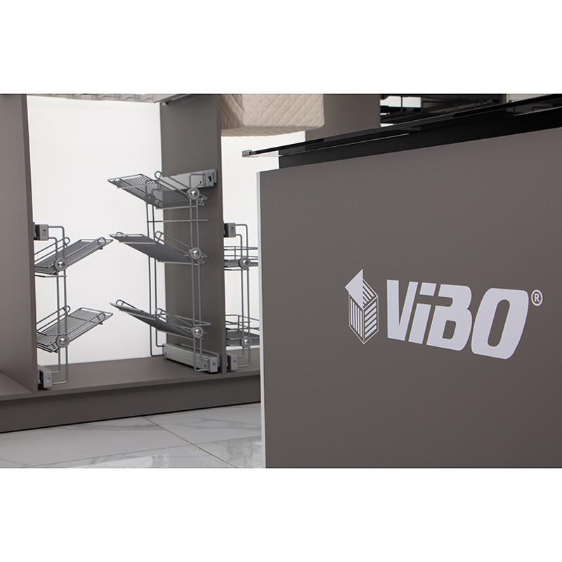 Полиця для взуття дворівнева Elite VIBO висувна збоку права Сірий (ASL2SMDXALVG) - фото 4 Полиця для взуття дворівнева Elite VIBO висувна збоку права Сірий (ASL2SMDXALVG) - фото 4