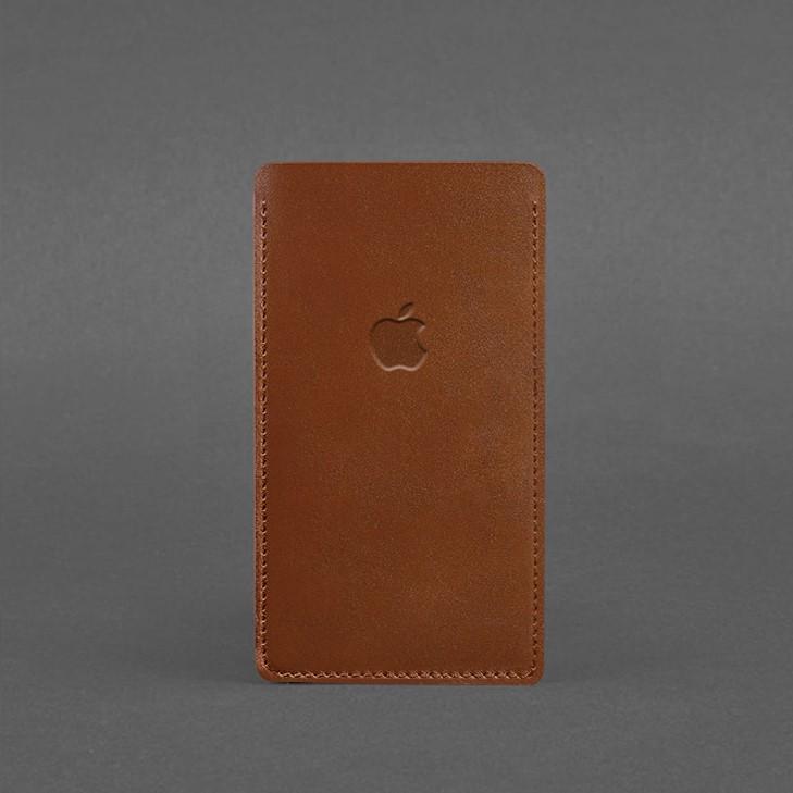 Кожаный чехол для iPhone 11 Светло-коричневый (A-027619) - фото 4 Кожаный чехол для iPhone 11 Светло-коричневый (A-027619) - фото 4