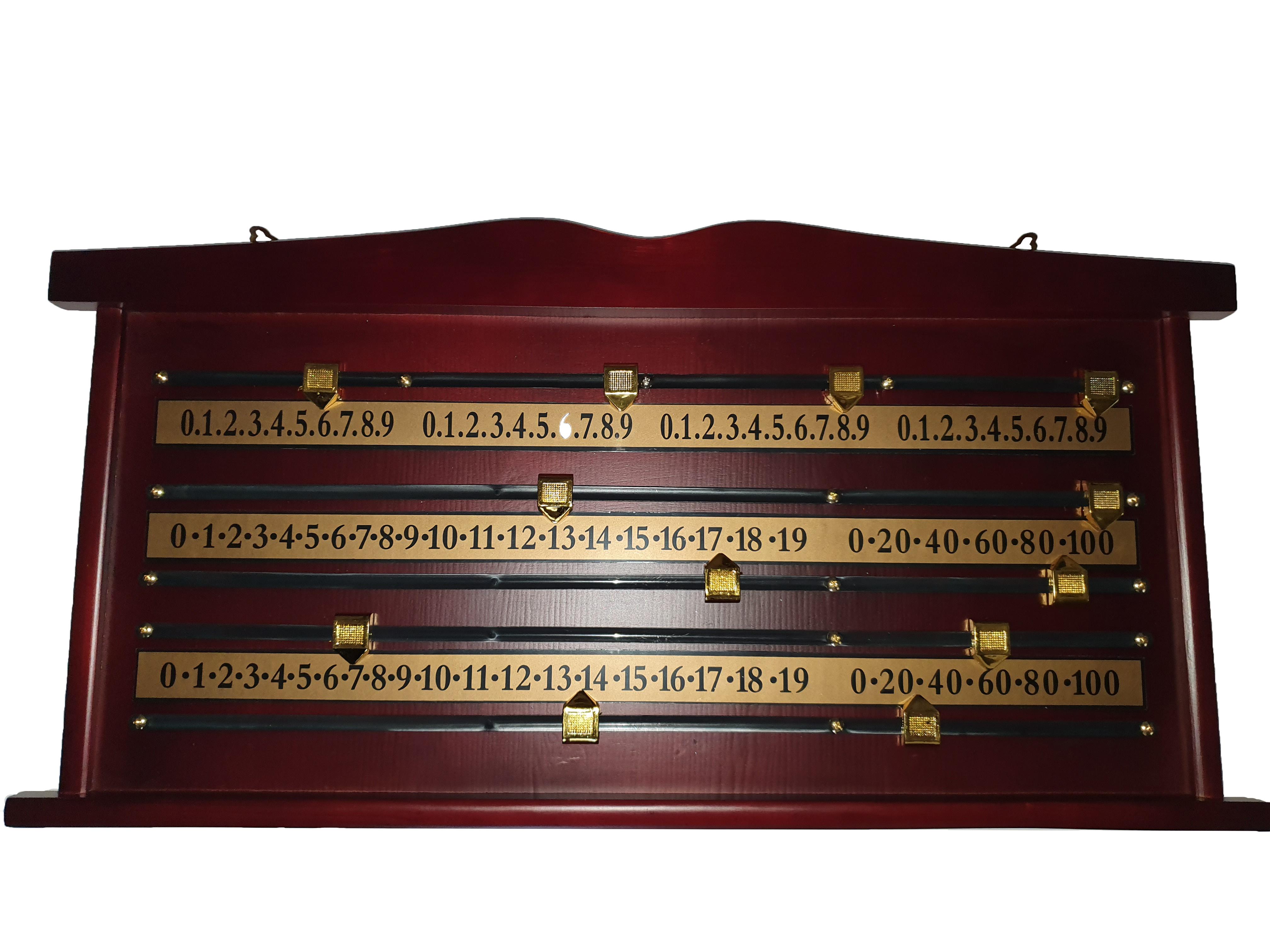 Рахівниця для снукеру дерево/пластик (12781497)