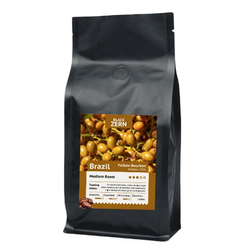 Кава в зернах BlackZern Арабіка Бразилія Жовтий Бурбон 1 кг Кава в зернах BlackZern Арабіка Бразилія Жовтий Бурбон 1 кг