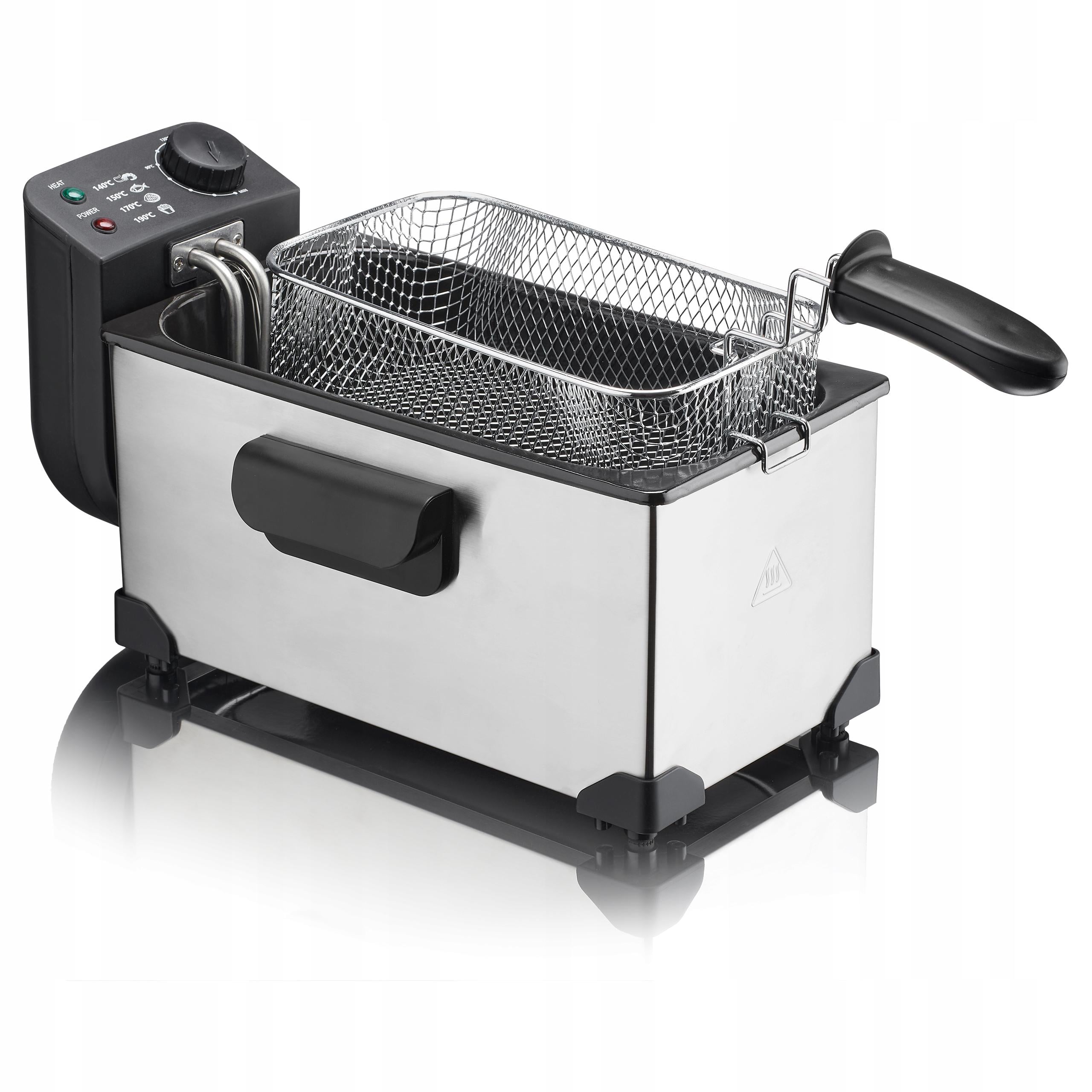 Фритюрница HEINRICH'S HFR 8210 2200 Вт 3 л Серебристый