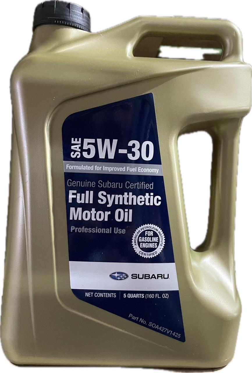 Моторное масло Subaru Motor Oil 5W-30 3,785 л (SOA427V1425)