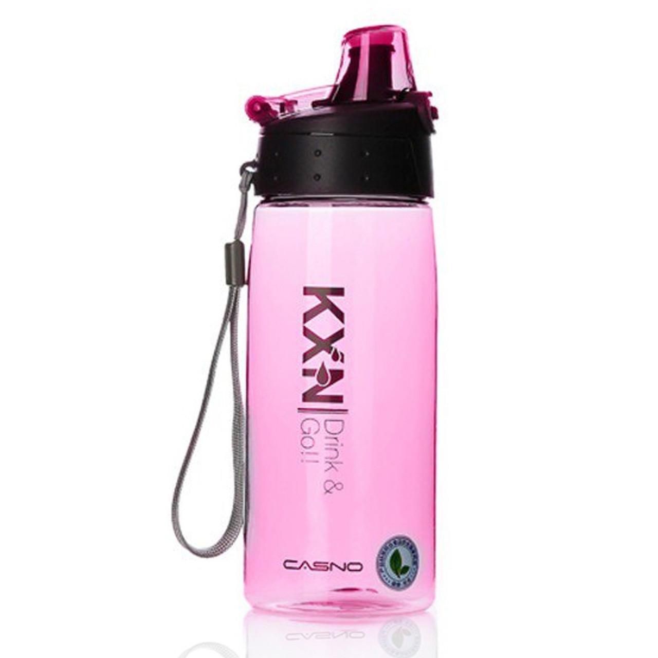 Бутылка для воды Casno KXN-1179 580 мл Розовый