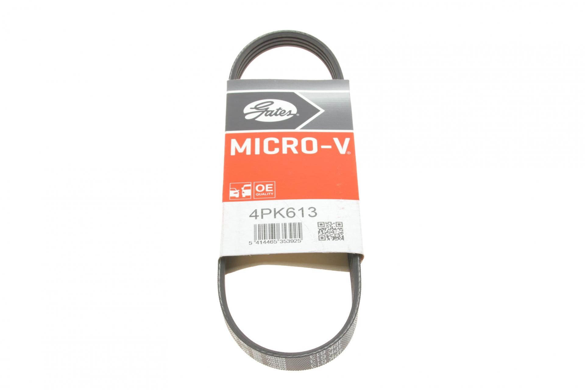 Ремень генератора GATES Hyundai Accent 1.3/1.5i/Getz 1.3i 94-05 (4PK613)