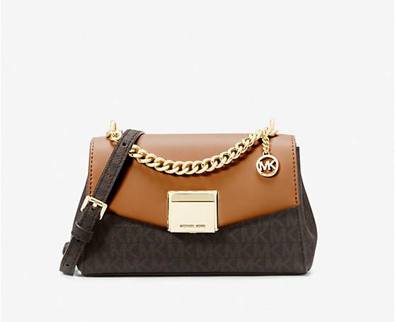 Жіноча сумка Michael Kors Lita Small Brown (MK-7972691)