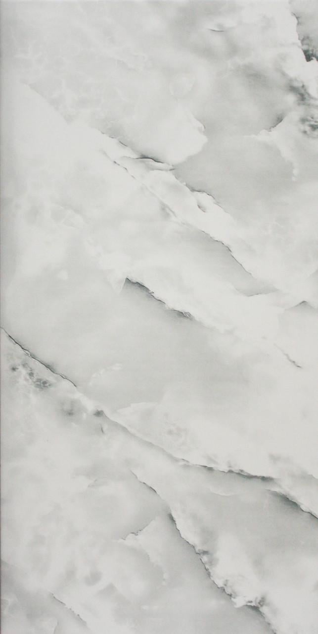 PET-панель самоклеющаяся глянцевая 600х300х2,5 мм Базальтовый/Серый (VN3-137)