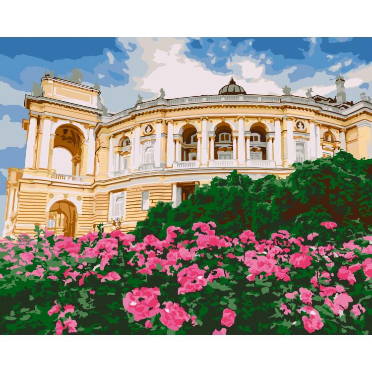 Картина по номерам ArtCraft Одесса Оперный театр 40х50 см (11233-AC)