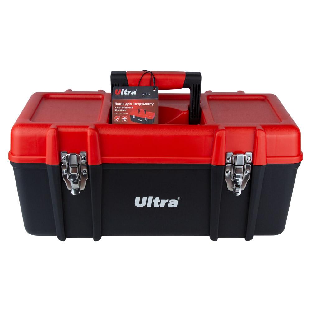 Ящик для инструмента Ultra металлические замки 510x235x230 мм 7402222 (38811) - фото 5 Ящик для инструмента Ultra металлические замки 510x235x230 мм 7402222 (38811) - фото 5