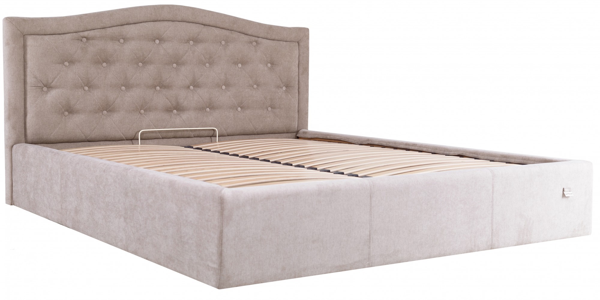 Кровать двуспальная Scarlett Standart Мисти Mocco 160х200 см Бежевый