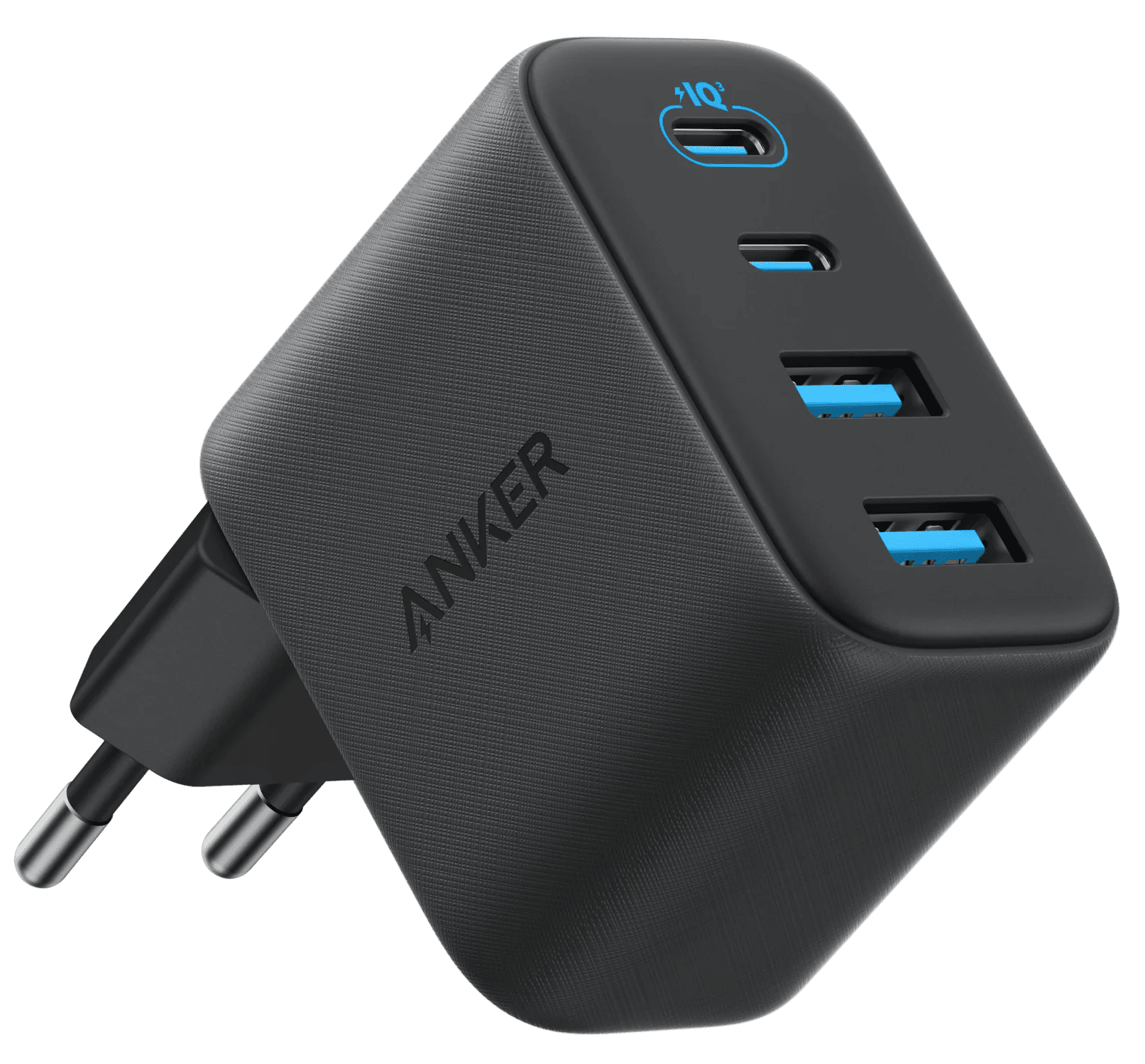 Зарядний пристрій мережевий Anker Zolo Charger 50W 2xUSB-C & 2xUSB-A Black (UG-A121EG11)