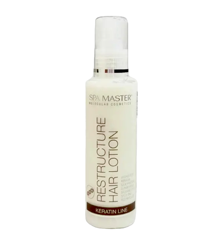 Лосьон для волос реструктурирующий Spa Master Prof KERATIN LINE 136 SM с кератином и протеинами шелка 135 мл Лосьон для волос реструктурирующий Spa Master Prof KERATIN LINE 136 SM с кератином и протеинами шелка 135 мл