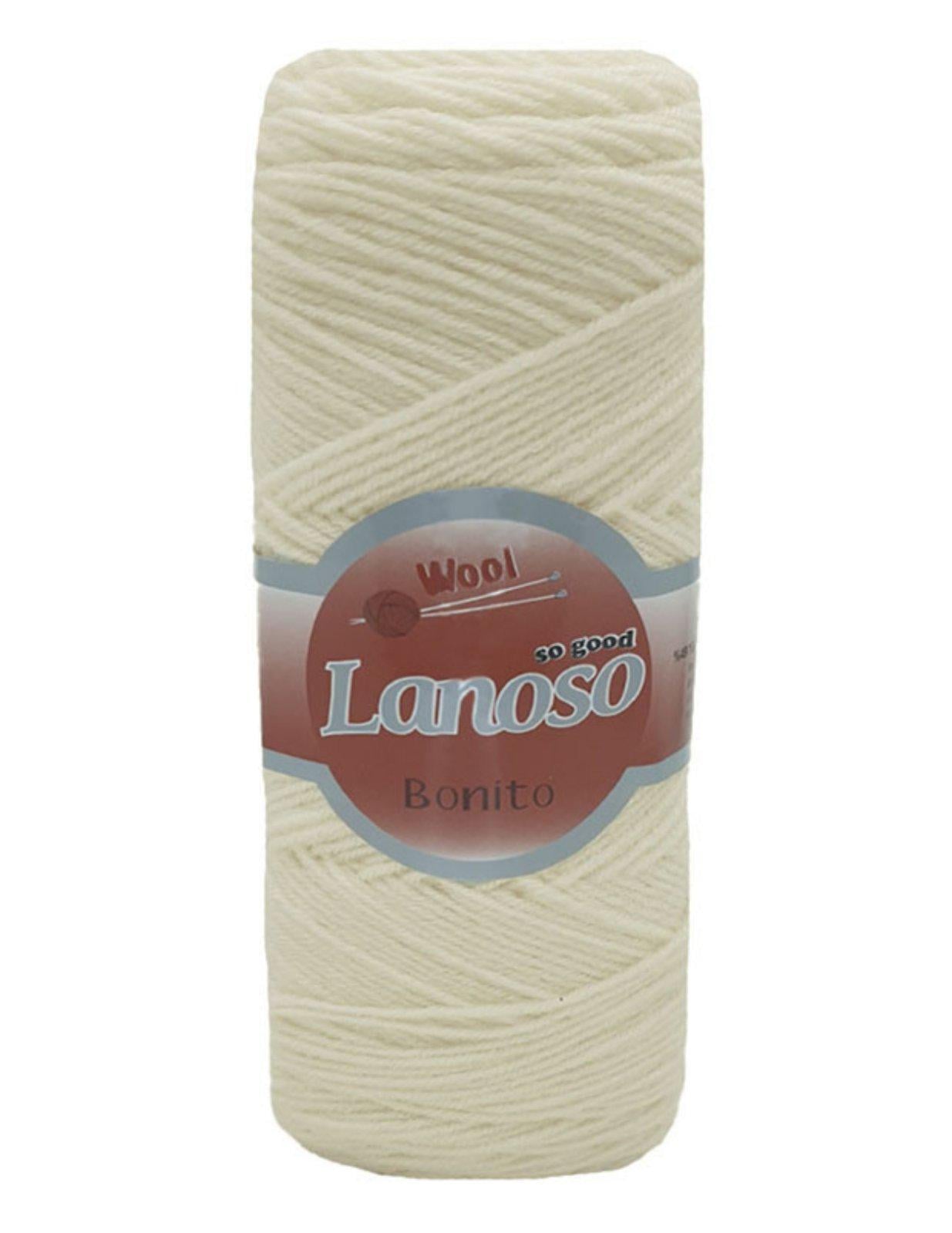 Пряжа Lanoso Bonito Білий (24993943)