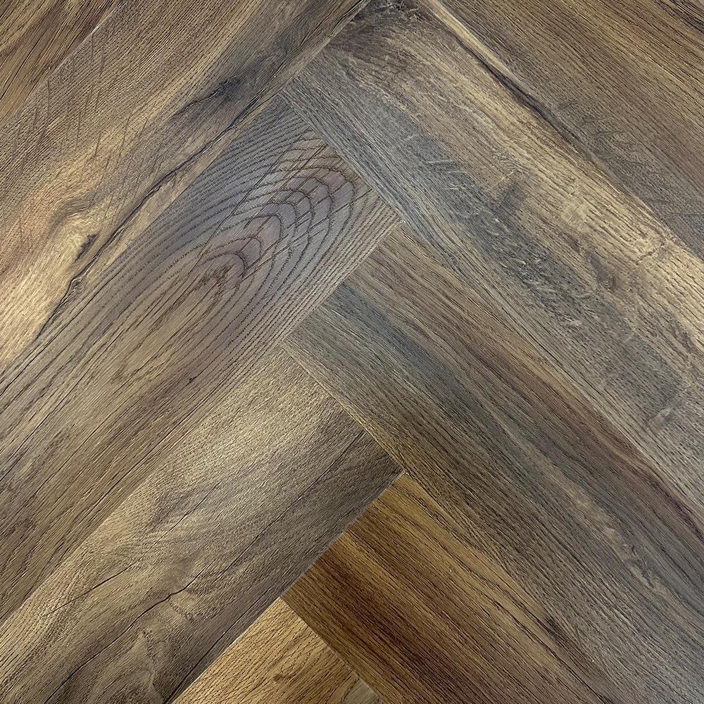 Пол виниловый LVT UNILIN Textura Acoustic Herringbone TEXAS OAK (82871)