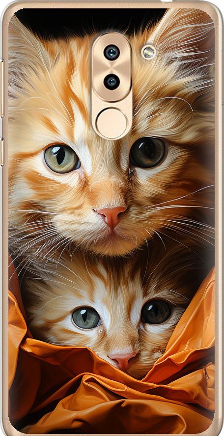 Чехол на Huawei GR5 2017 Котики 2 (5664t-473-42517)