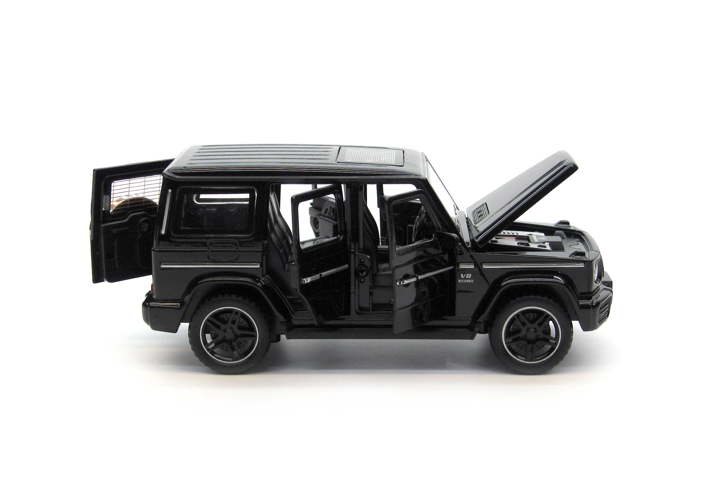 Машина модель 11030 Mercedes G63 AMG масштаб 1:32 (11030) - фото 5