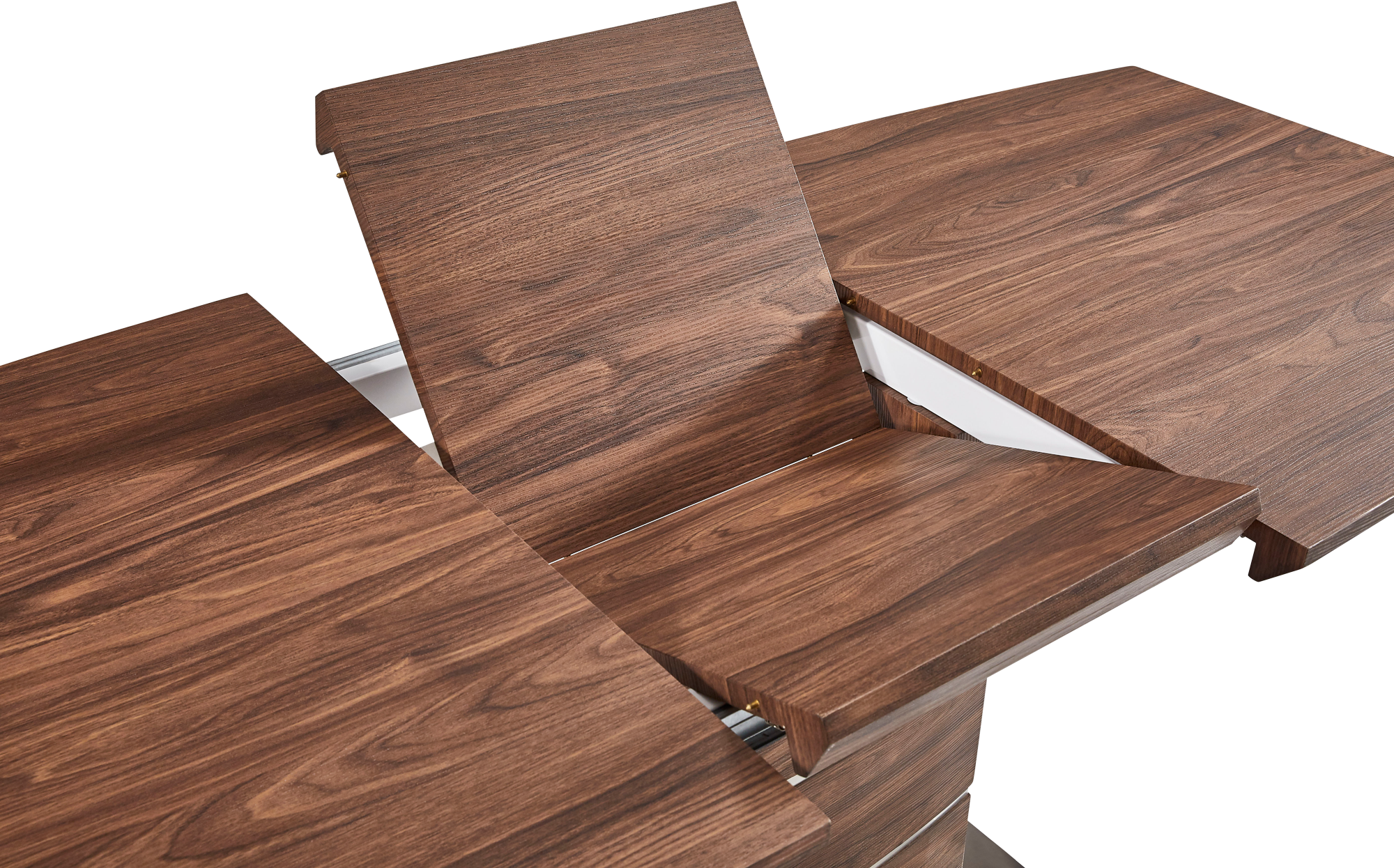 Стіл обідній розкладний GT K-6112 140-180x80x76 см Walnut - фото 5