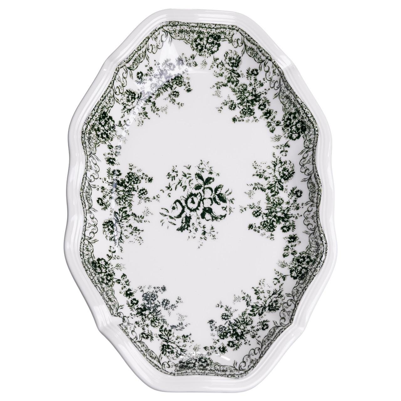 Столовый набор посуды Vintage Elegant 32 предмета на 6 человек фарфоровый Черный (YY78-7A) - фото 3 Столовый набор посуды Vintage Elegant 32 предмета на 6 человек фарфоровый Черный (YY78-7A) - фото 3