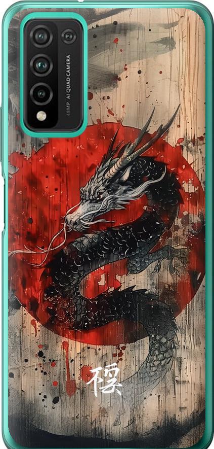 Чехол на Huawei Honor 10X Lite Восточный дух (6100u-2198-42517)