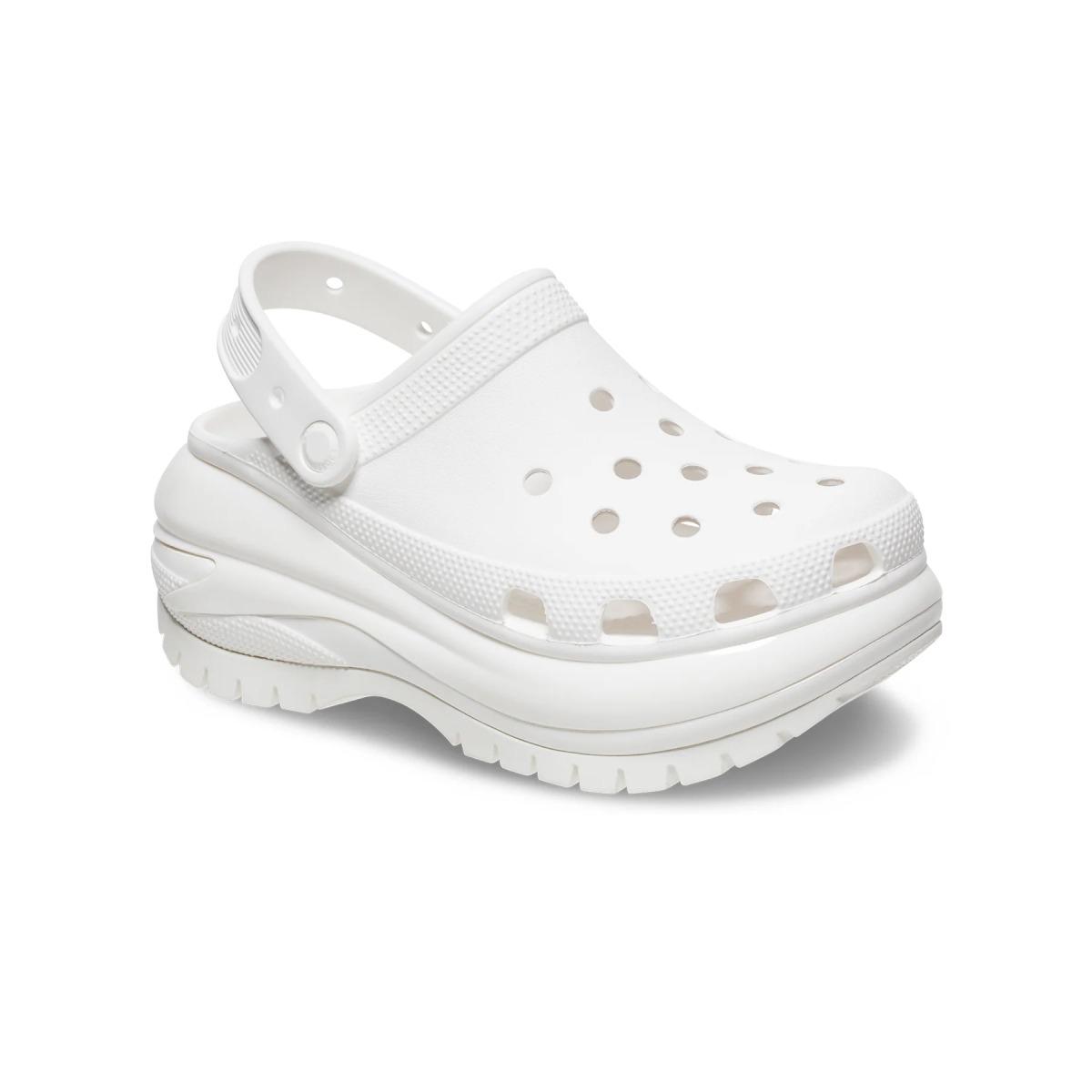 Сабо женские Crocs Mega Crush M7W9 р. 39 25,5 см White (207988) - фото 2