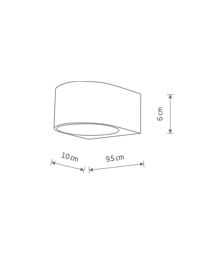 Світильник вуличний Nowodvorski 11370 Nel II Led 2x5W 3000K 880Lm IP54 Bk (22360568) - фото 7