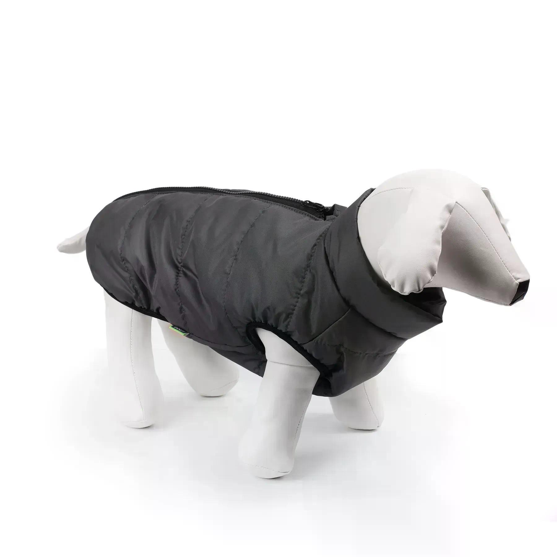 Полукомбинезон с молнией ТМ HiDog L 40-47 см Графит