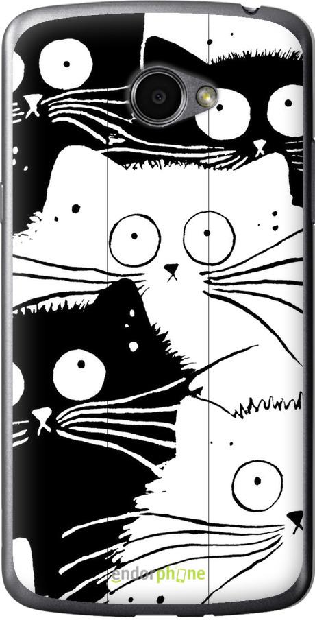 Чехол на LG K5 X220 Коты v2 (3565c-457-42517)