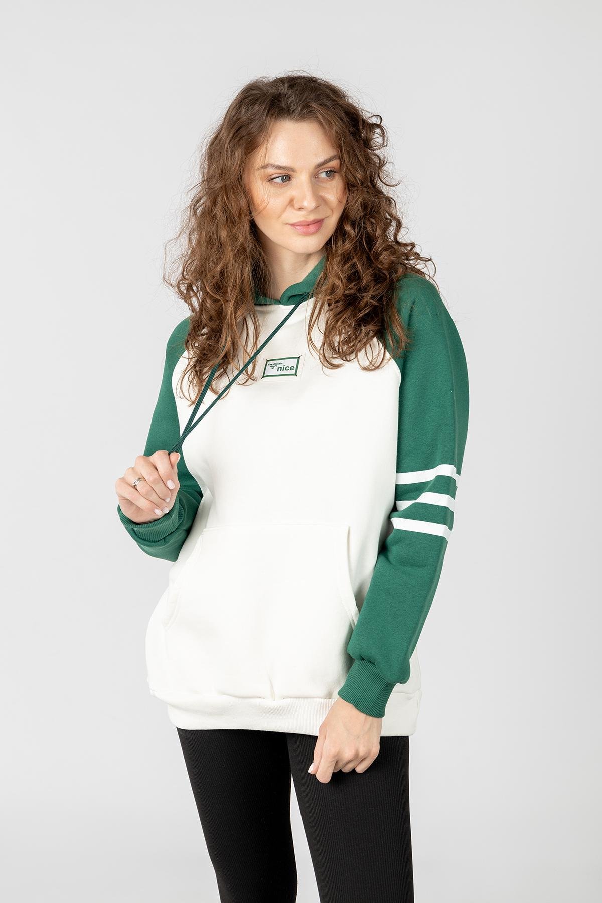 Худи женское ЦБ-00233502 р. 48 Белый (SKT000941642) - фото 1 Худи женское ЦБ-00233502 р. 48 Белый (SKT000941642) - фото 1