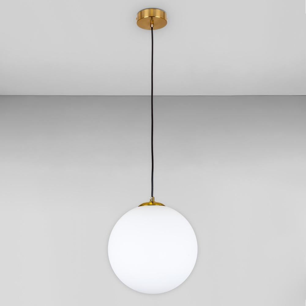 Люстра підвісна куля Light House LS-18602F-1 BRZ/WH Бронзовий/Білий