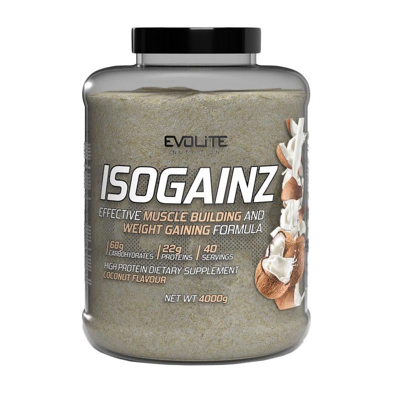 Гейнер Evolite Nutrition Iso Gainz 4 кг Кокос