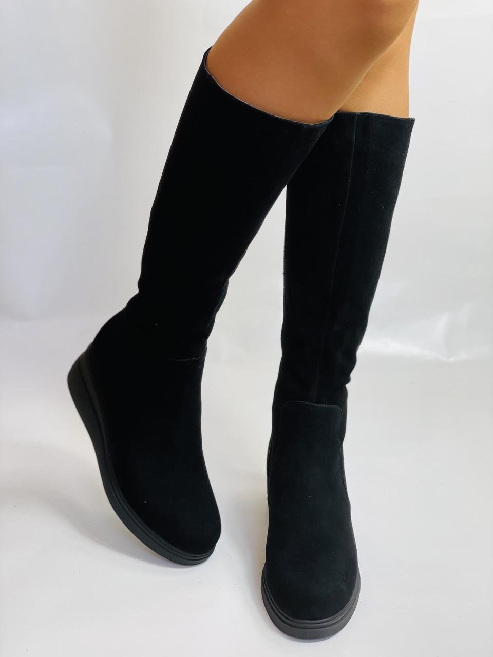 Сапоги женские зимние Erisses р. 36 23,5 см Черный (2686)