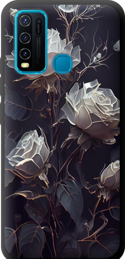 Чехол на Vivo Y30 Розы 2 (5550b-2154-42517)