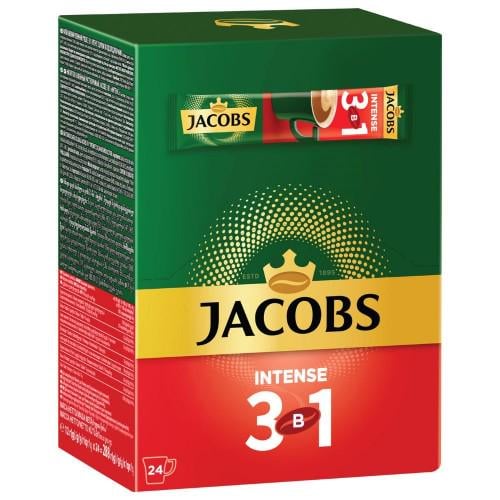 Напиток кофейный растворимый 3в1 Intense Jacobs 24 шт