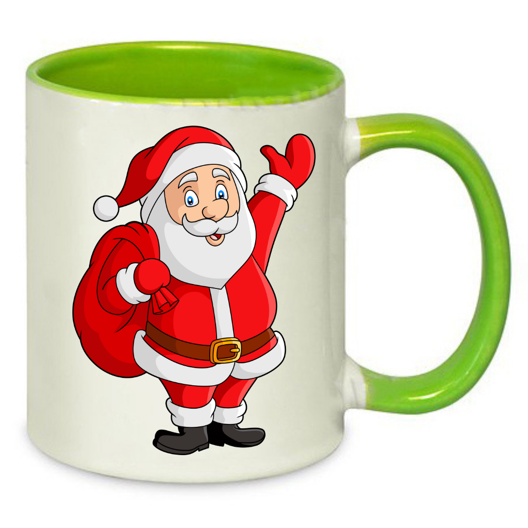 Чашка с принтом "Новий рік 2025" 330 мл Белый (001313)