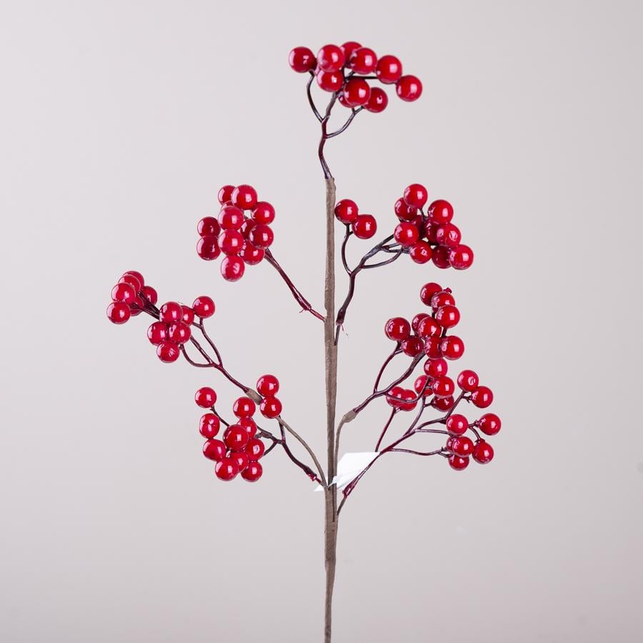 Искусственная ветвь калины Зонтик (4006)